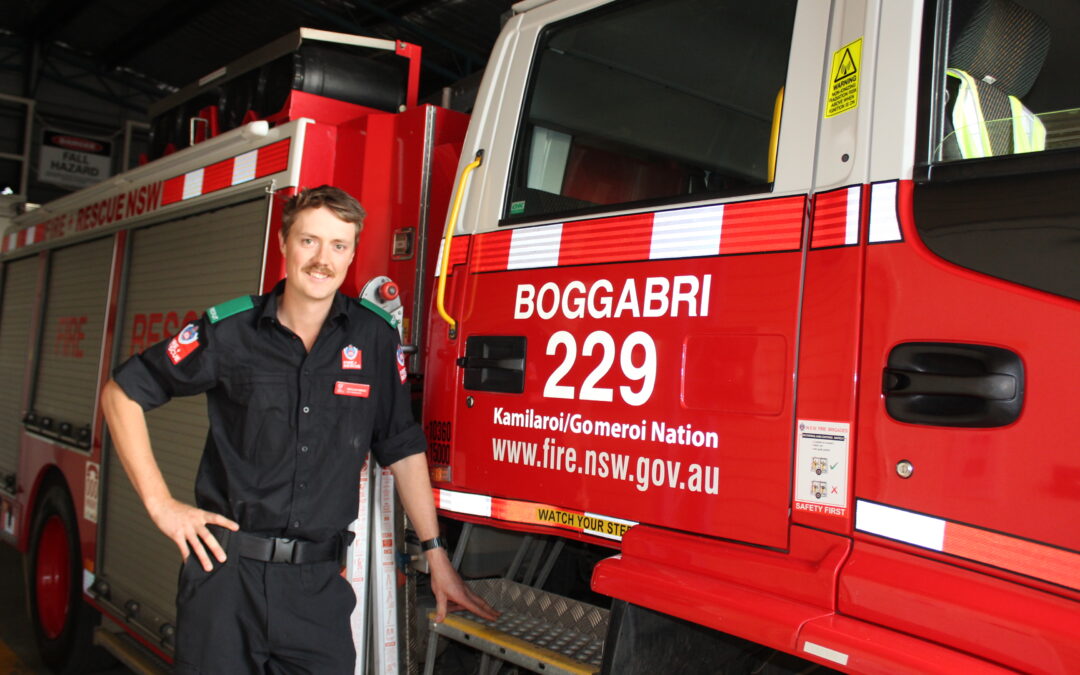 Another new recruit welcomed at Boggabri Fire and Rescue Station