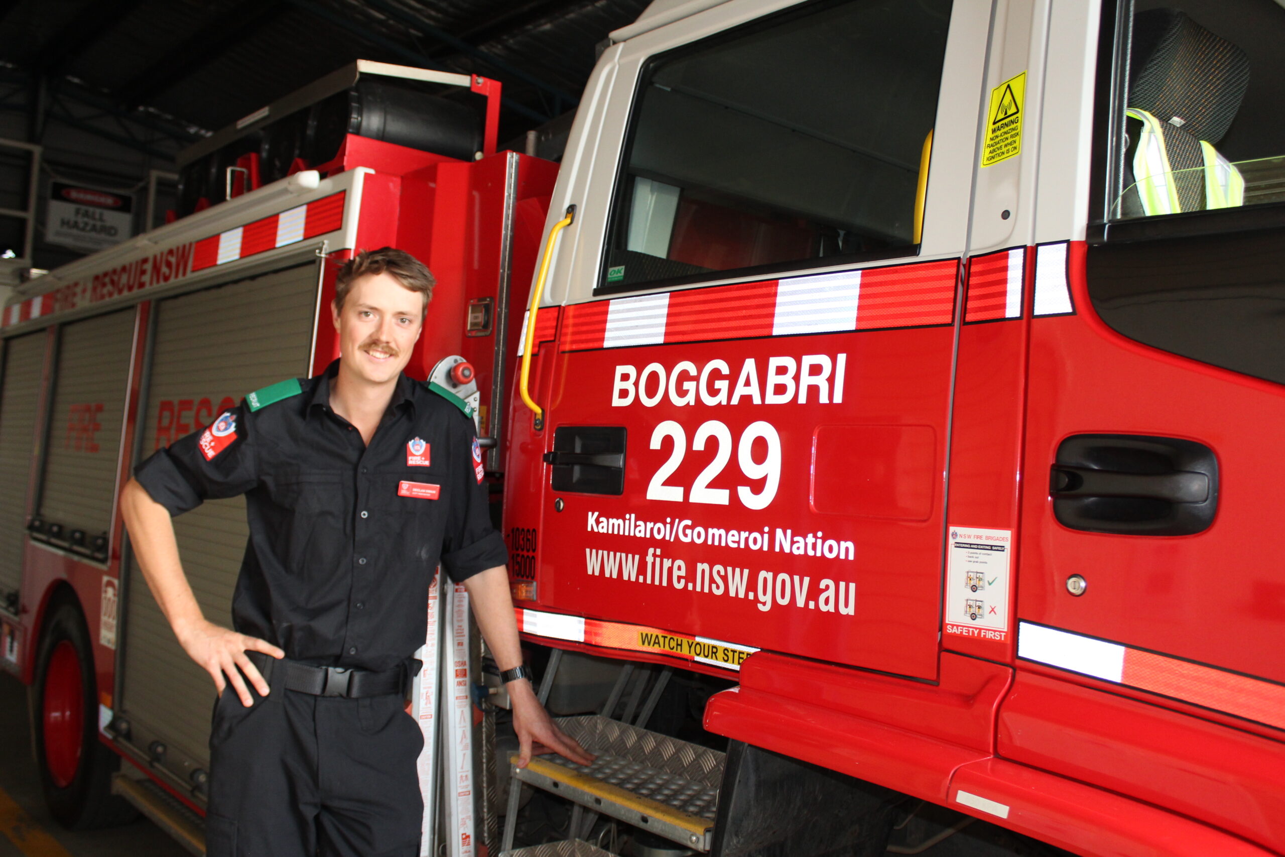 Another new recruit welcomed at Boggabri Fire and Rescue Station