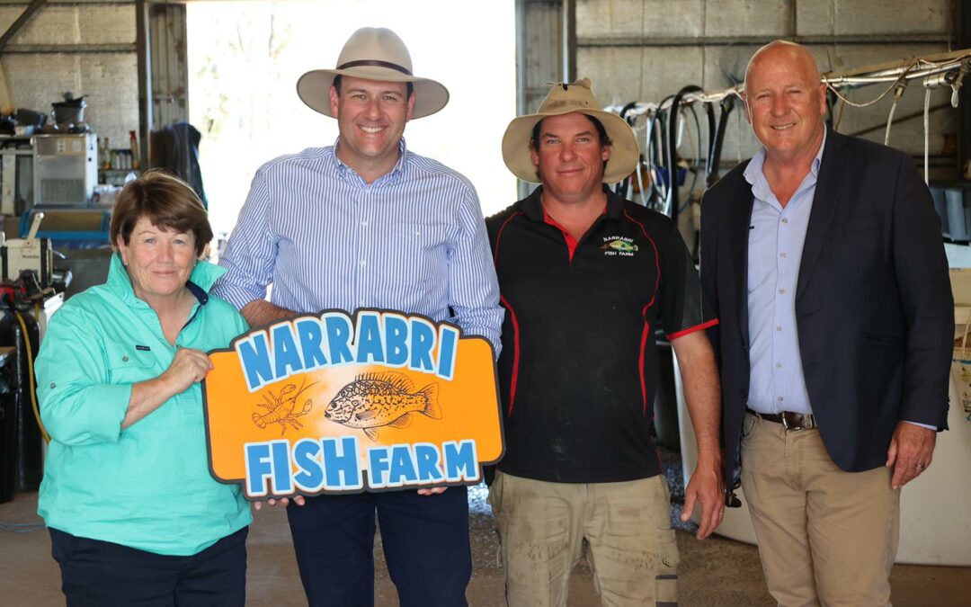 Grant to grow tourism at Narrabri Fish Farm