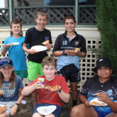 NDCAS hosts pizza and ice cream day