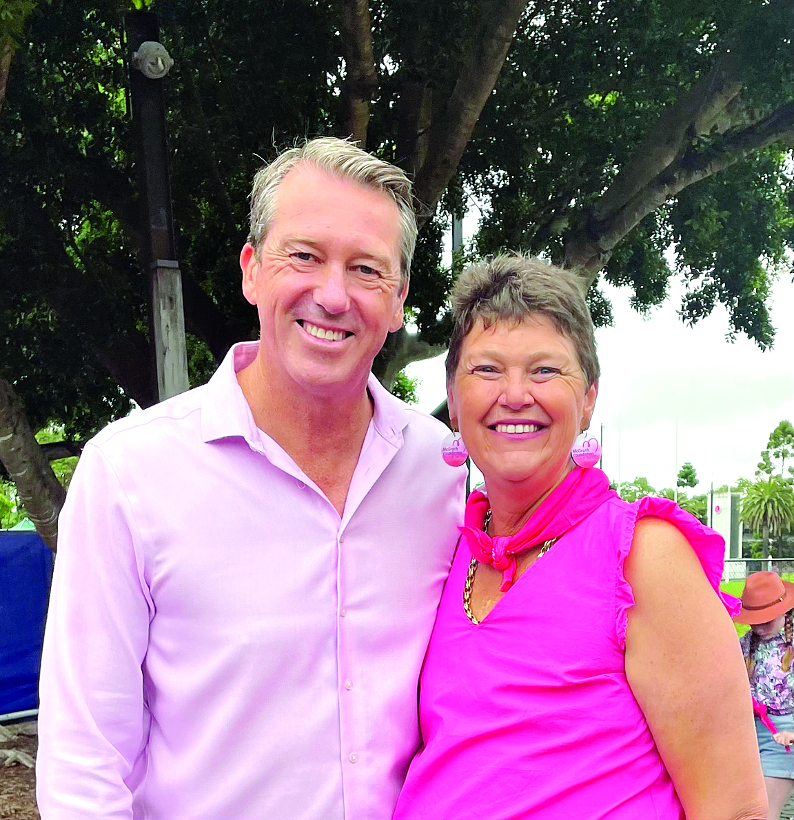 Karen a Breast Care nurse ambassador at the Pink Test