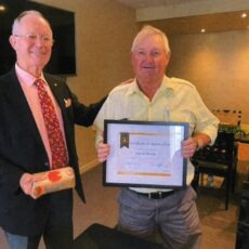 Darryl Brady awarded first RSL honour