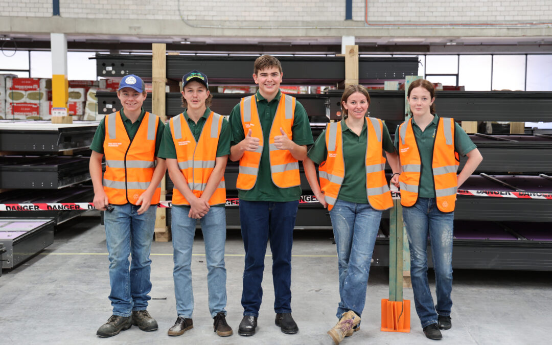 WWHS students visit Sydney factory to see how their modern new school is being built