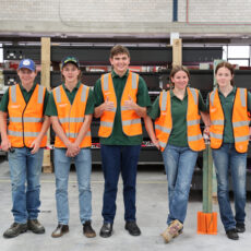 WWHS students visit Sydney factory to see how their modern new school is being built