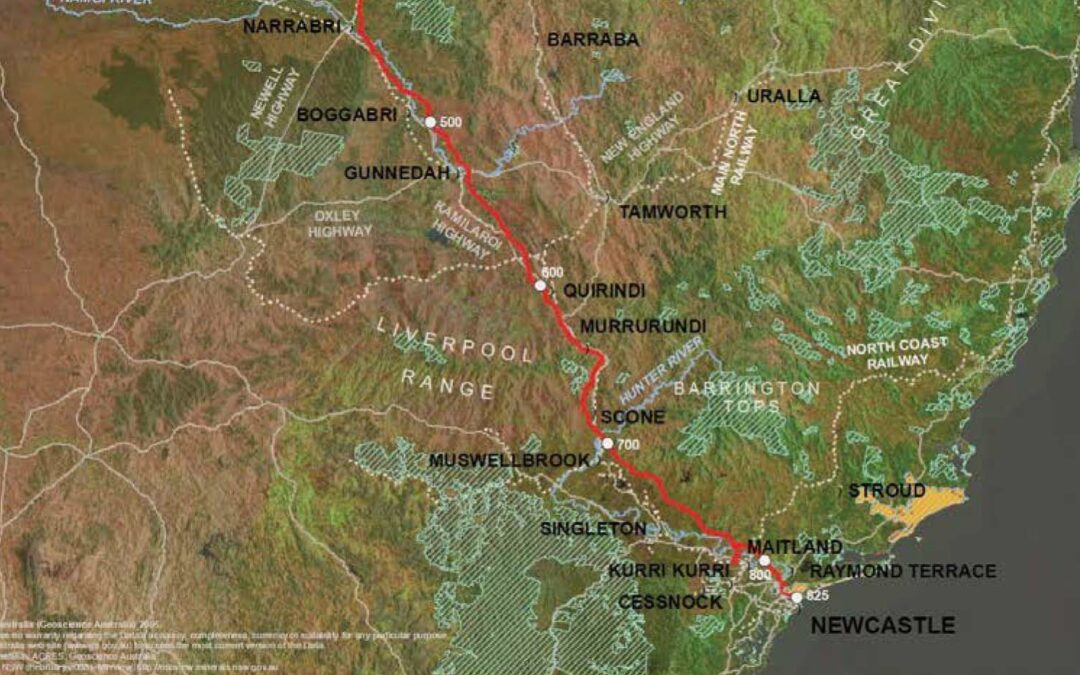 Government grants survey authority for gas pipeline