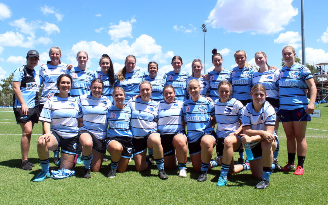 Narrabri Rugby Club’s women’s team puts on an entertaining match at Santos Festival of Rugby