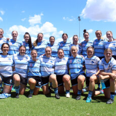 Narrabri Rugby Club’s women’s team puts on an entertaining match at Santos Festival of Rugby