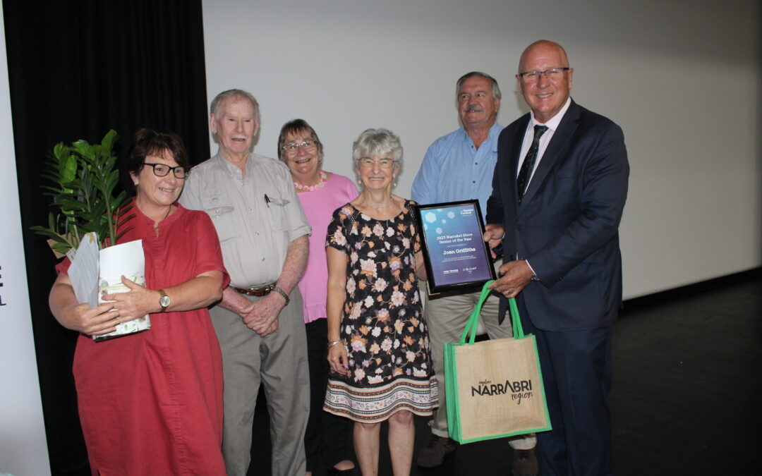 Joan Griffiths honoured with Senior Citizen of the Year