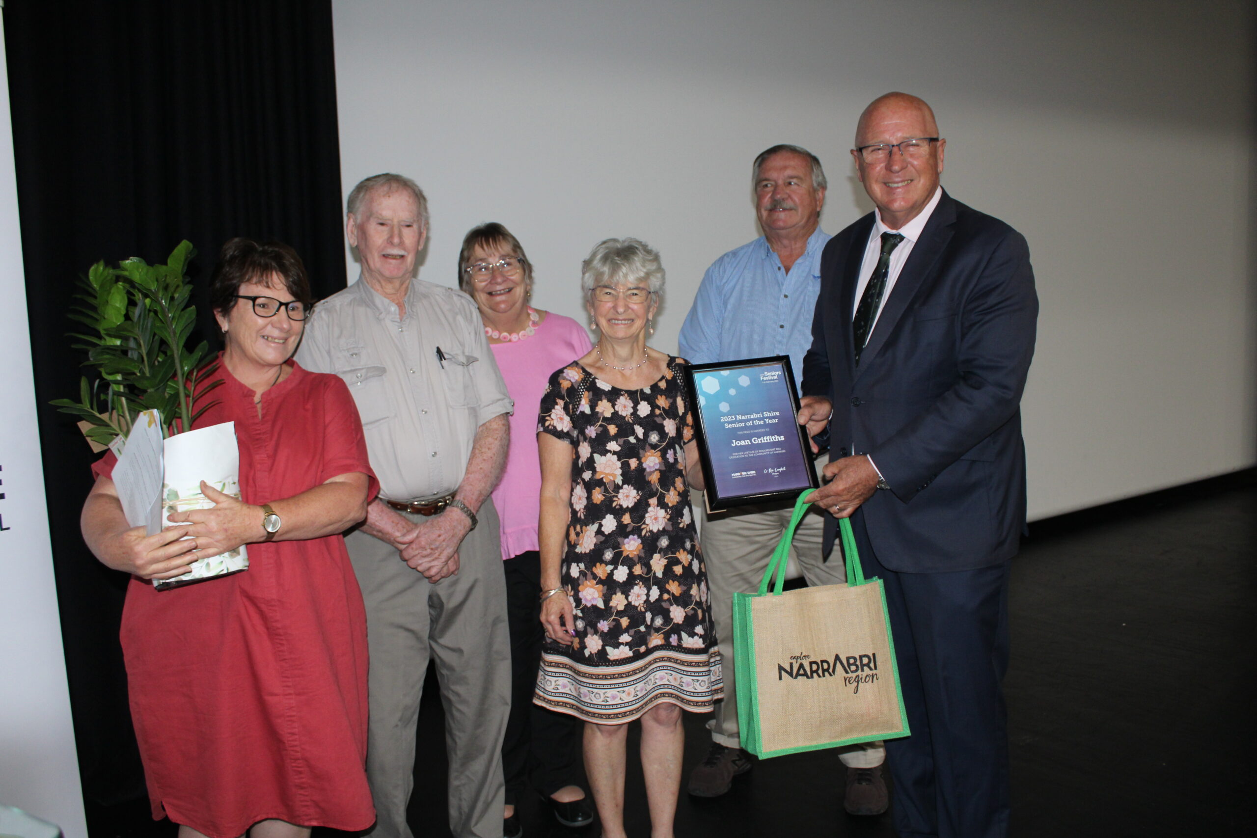 Joan Griffiths honoured with Senior Citizen of the Year