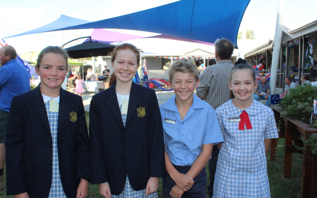 Morning ceremony marks Australia Day in Boggabri