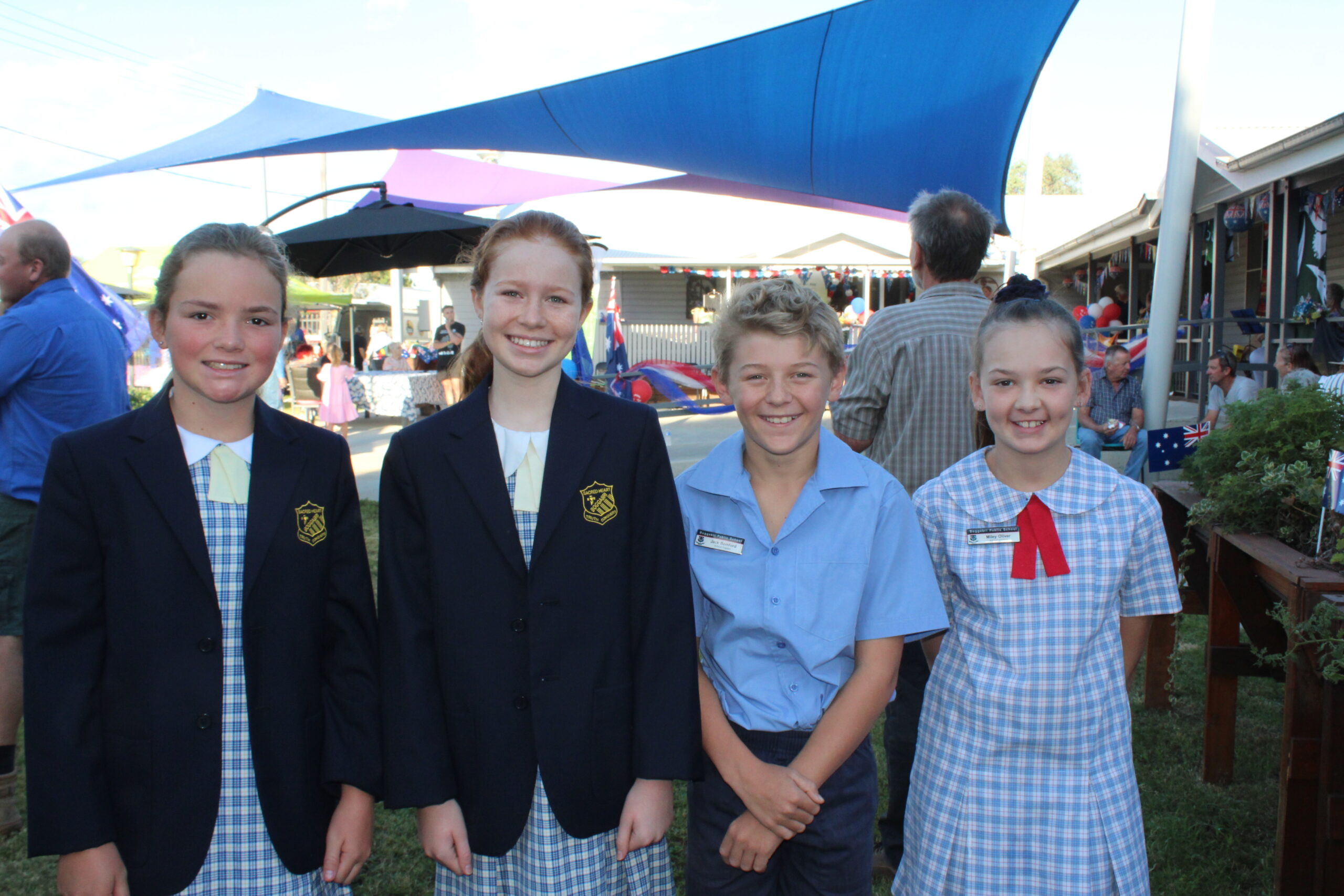 Morning ceremony marks Australia Day in Boggabri