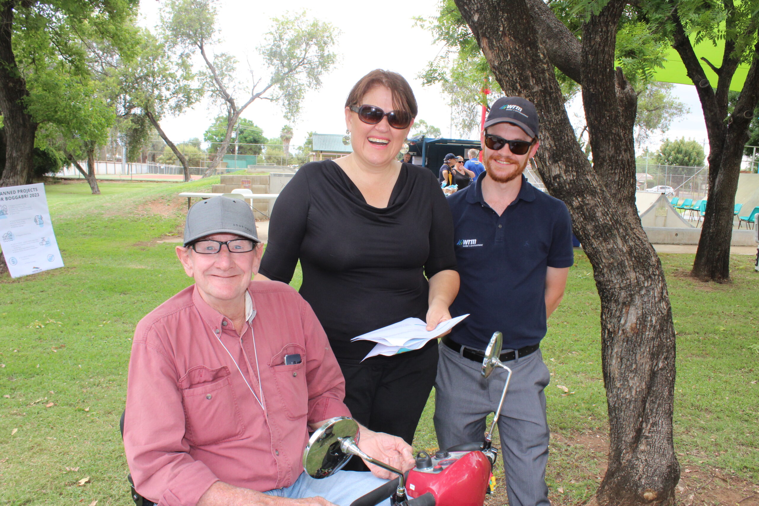 Narrabri Shire community barbecue at Boggabri