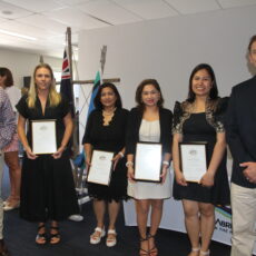 Ceremony sees five new citizens welcomed