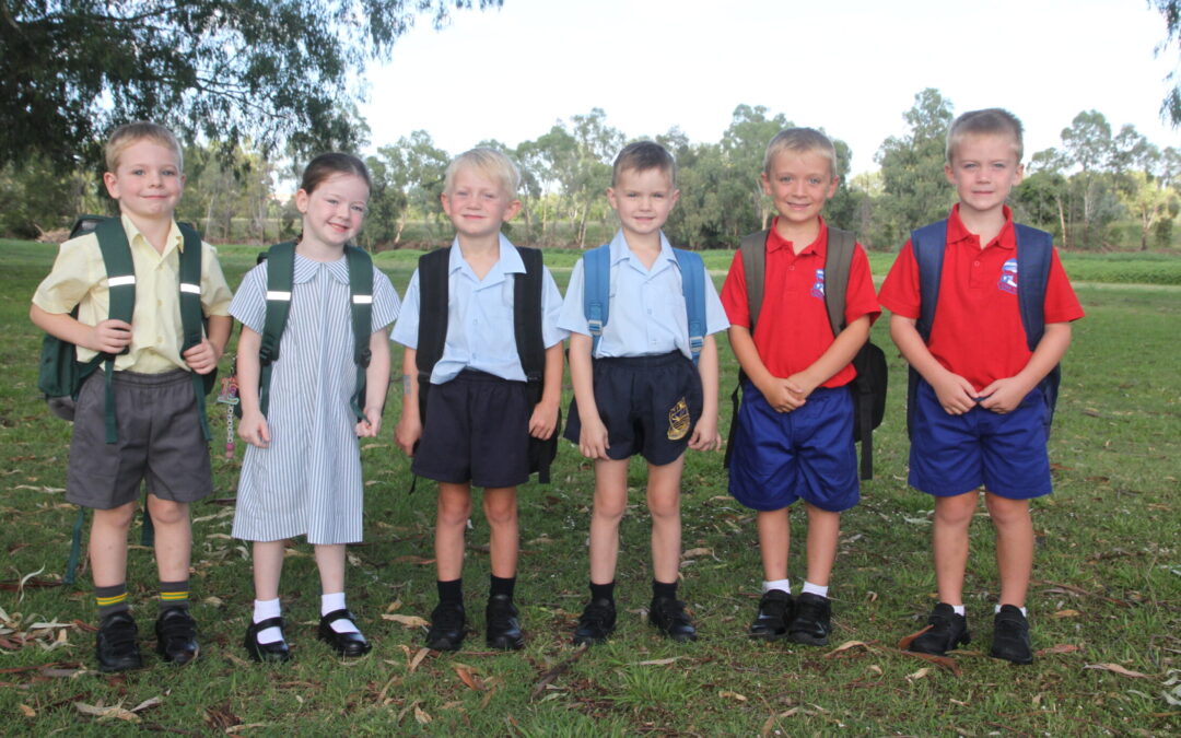 Kindy kids all smiles as new school year starts