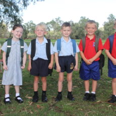 Kindy kids all smiles as new school year starts