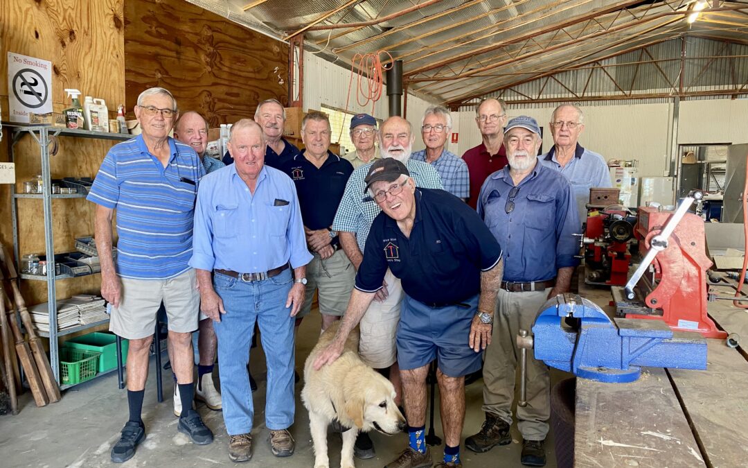 Gunnedah group visits Wee Waa men’s shed