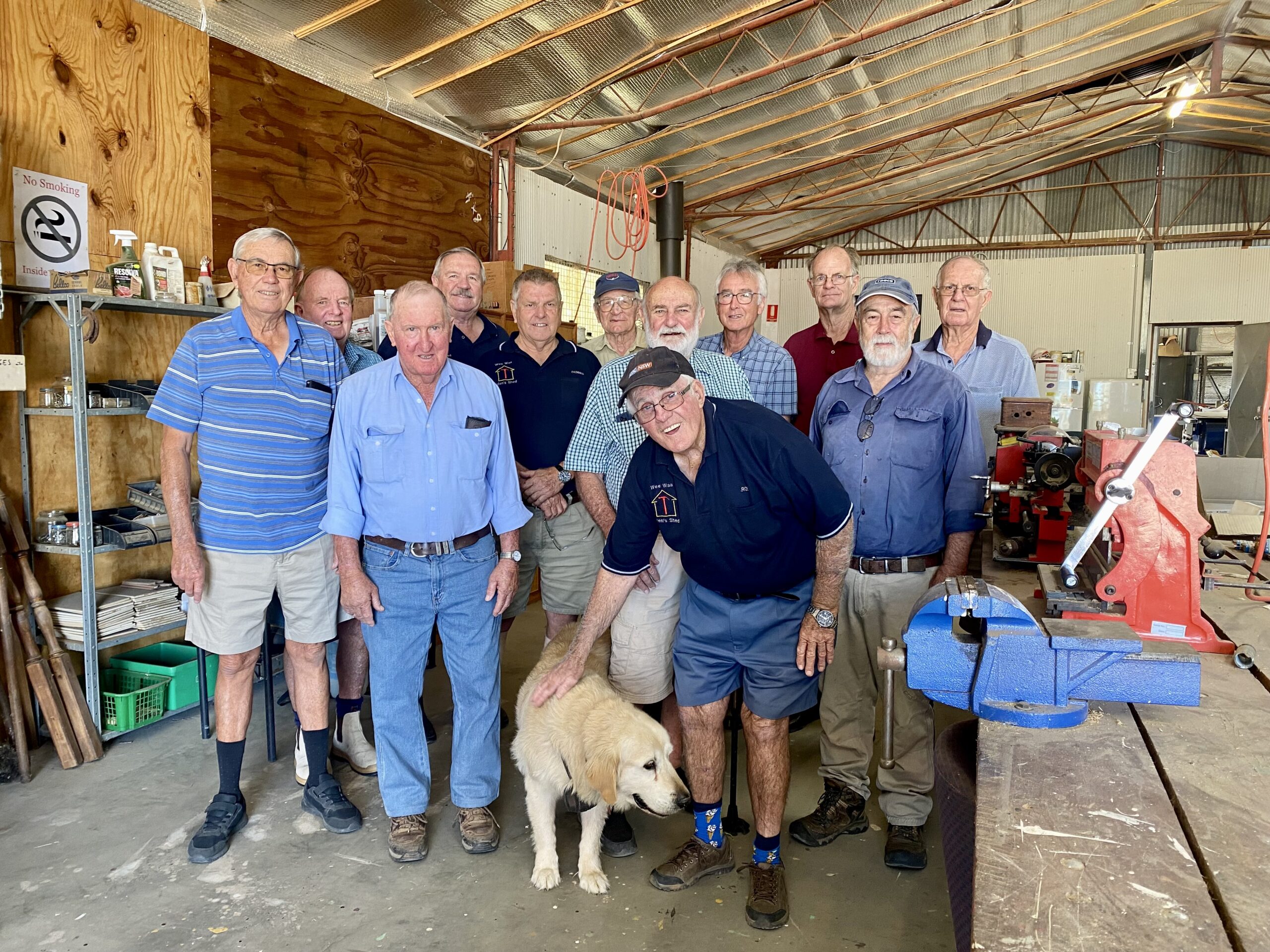 Gunnedah group visits Wee Waa men’s shed