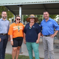 Plenty of hot topics at Wee Waa community barbecue
