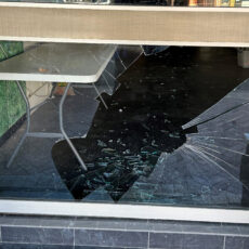 Maitland Street business owners disheartened by act of vandalism