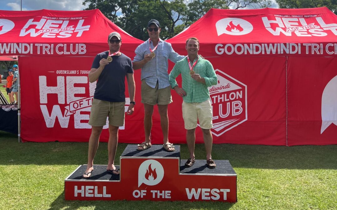 Locals race to podium finishes at Goondiwindi triathlon event