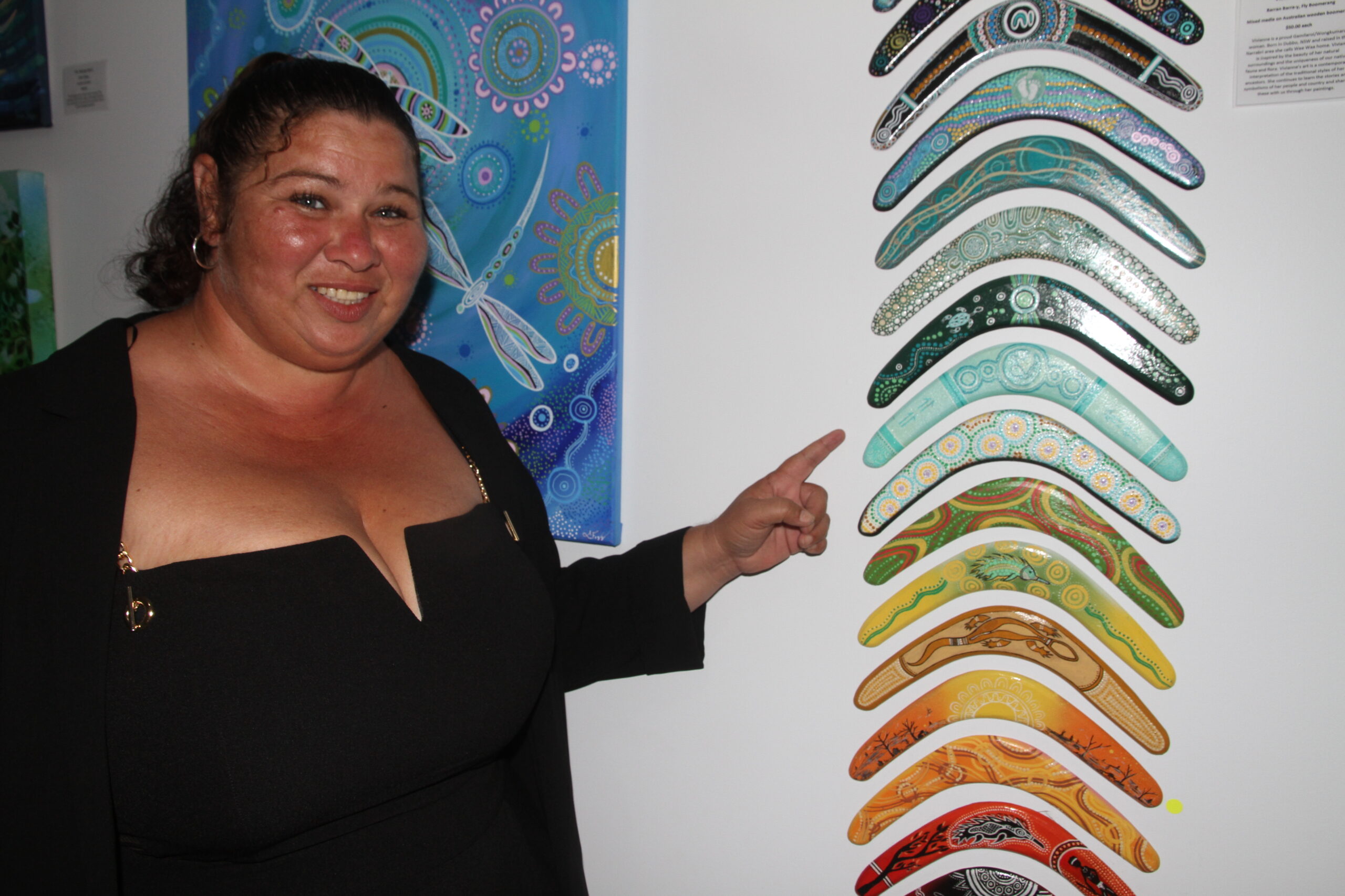 Barran Barra-y Fly Boomerang exhibition unveiled in Wee Waa