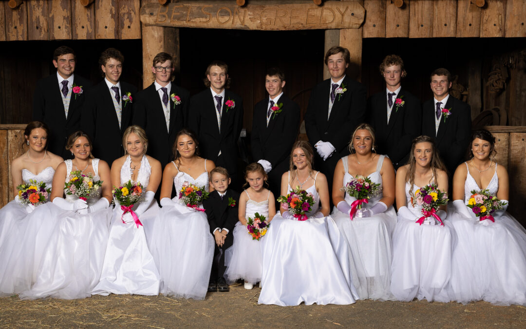Wee Waa’s dazzling debutantes