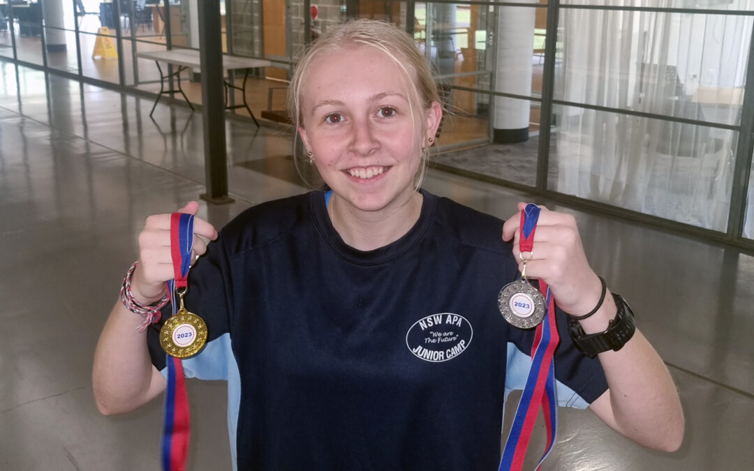 Narrabri teenager going from strength to strength in the pistol shooting arena