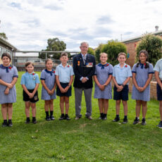Narrabri Public School marks Anzac Day with moving tribute