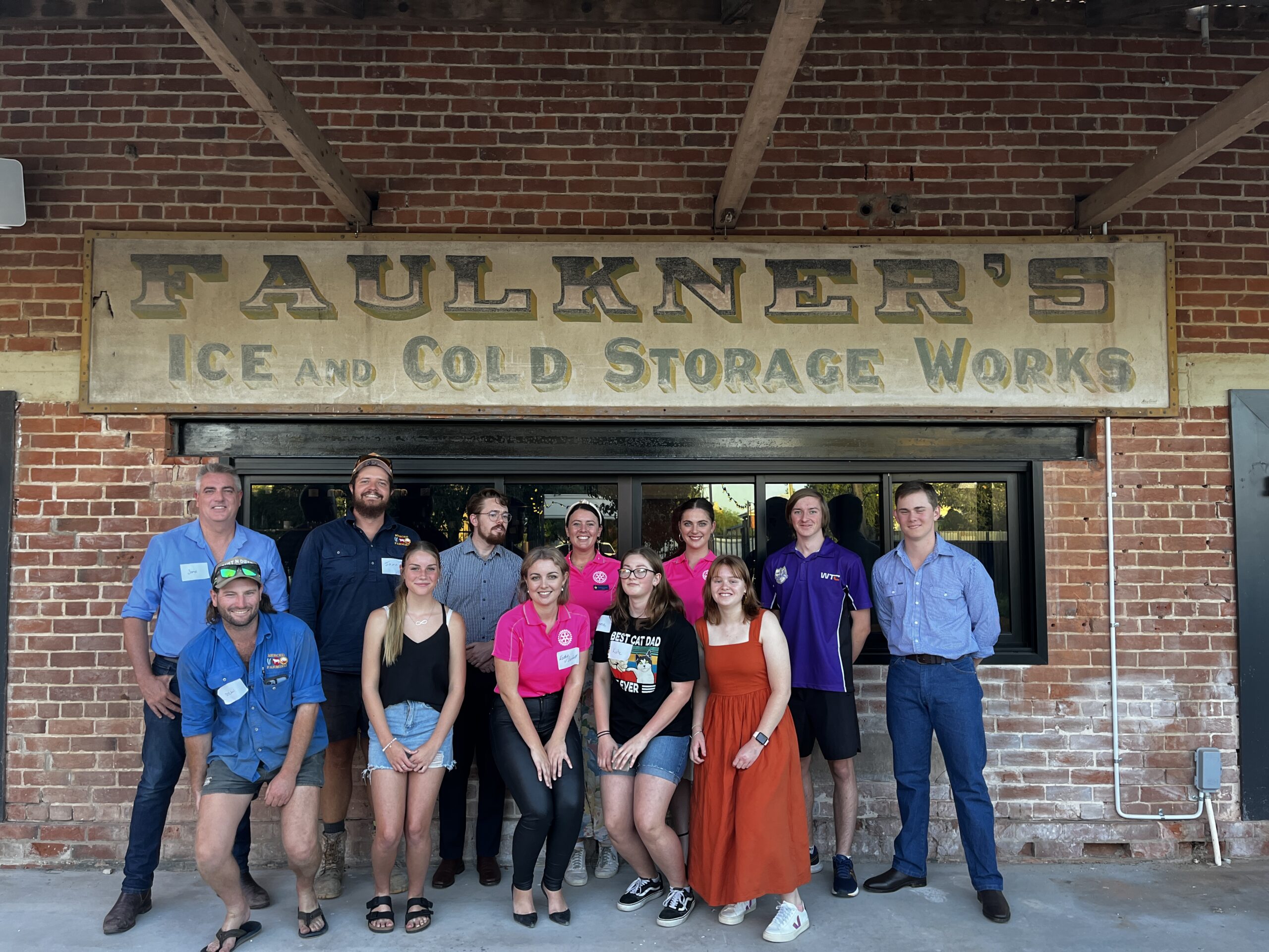 Young leaders and businesses unite