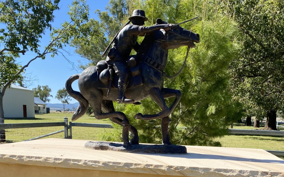 Ceremony befitting of the 52-light horse men of Maules Creek