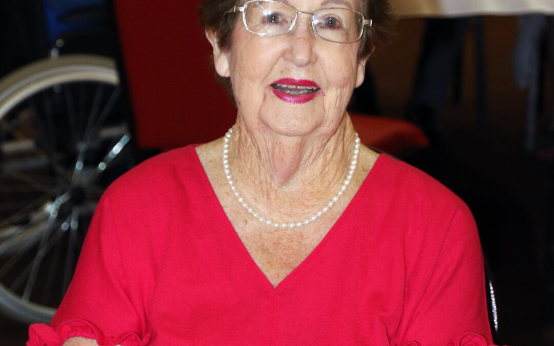 Smiling Sylvia honoured as Senior Citizen for 2023
