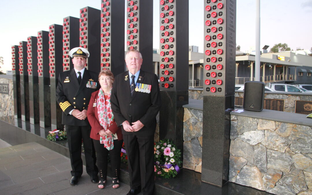 Navy Captain delivers dawn service oration