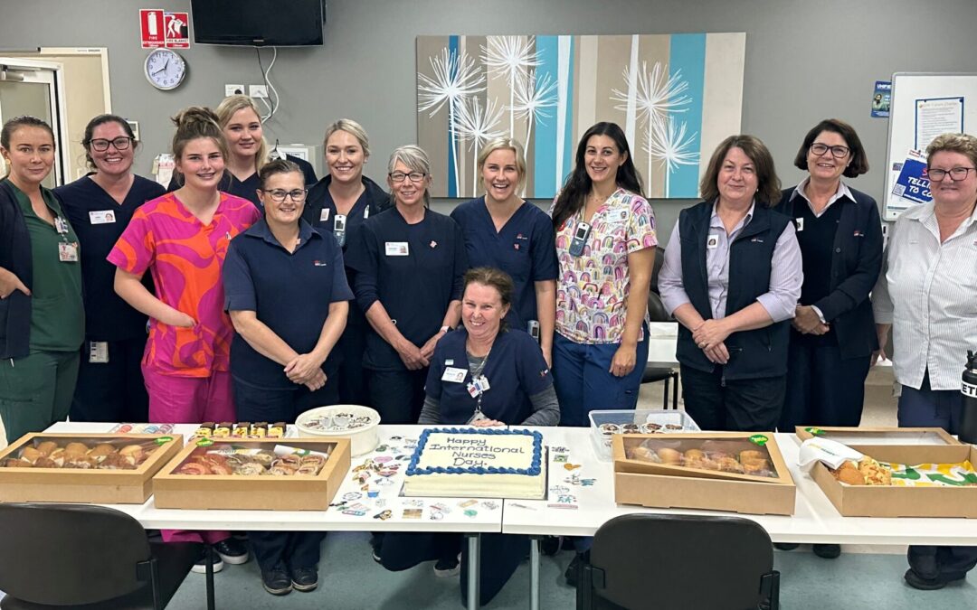 Paying tribute to the dedication of nurses