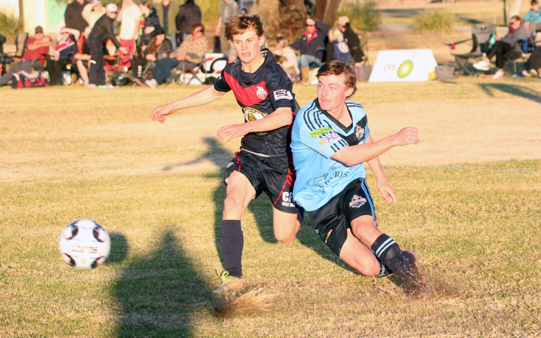 Hat-trick Hilly strikes again as Narrabri FC goes five points clear at the top of the table