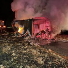 Wee Waa crews respond to truck fire near Pilliga