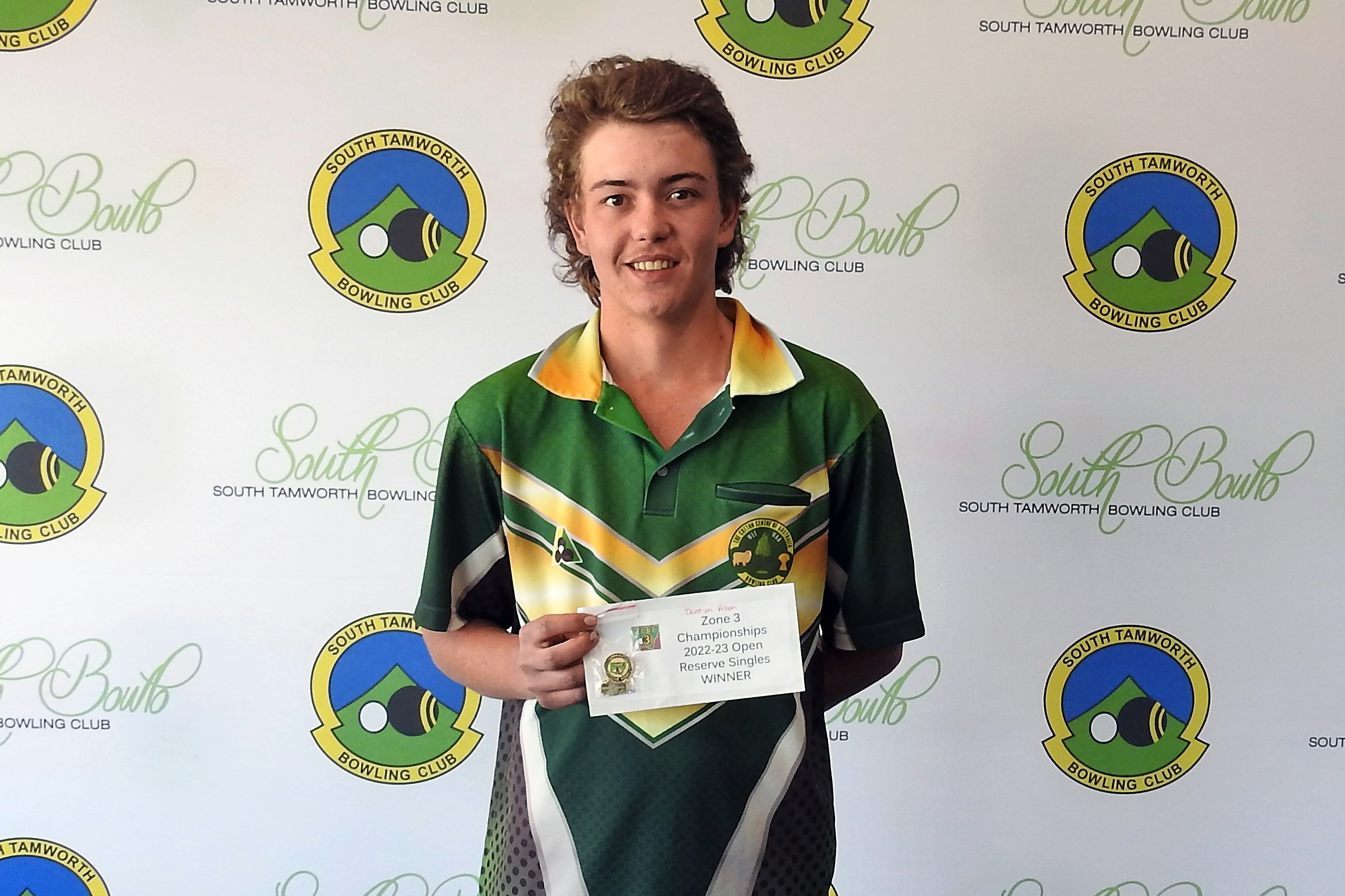 Dustyn Allen wins Zone 3 Bowls’ 2022/23 season State Championships reserve singles final