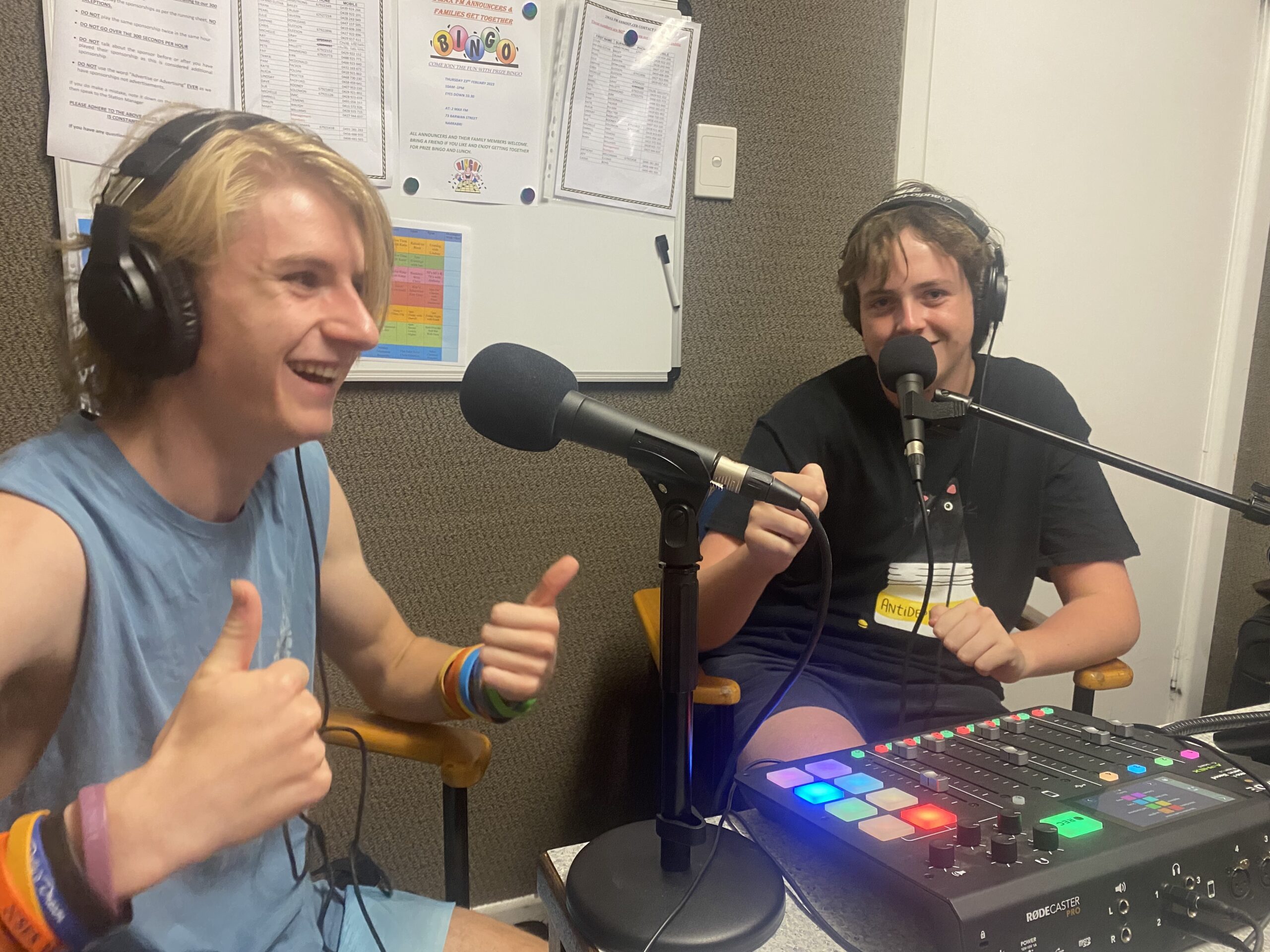 Luke Longworth and Alex Mison.