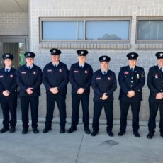 National Emergency Medal awarded to 13 from Narrabri Fire and Rescue