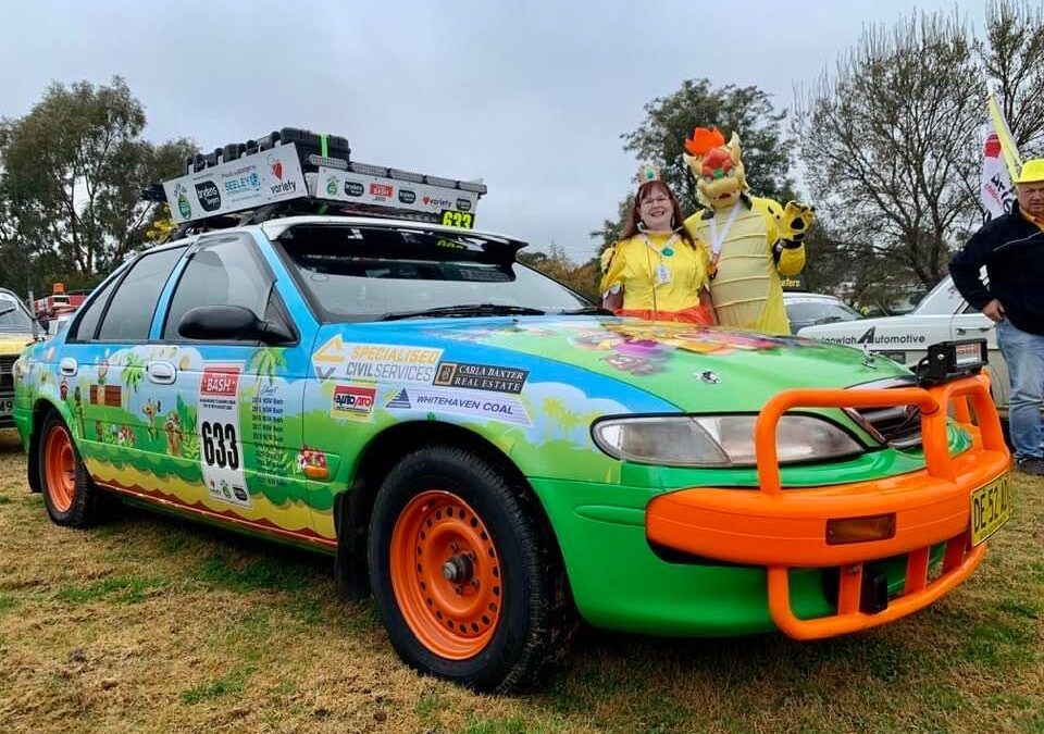 Bash adventure begins for fundraising couple