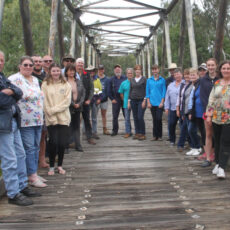 Residents farewell old faithful Bullawa Creek bridge