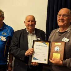 Probus life membership awarded to Max Pringle