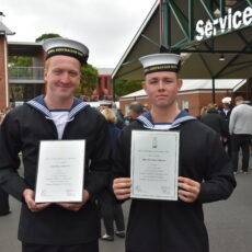 ‘Living a story worth telling’. Two Narrabri locals embarking on Navy career