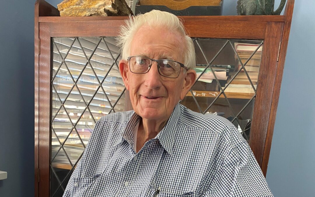 International Lions award to Bob Percival