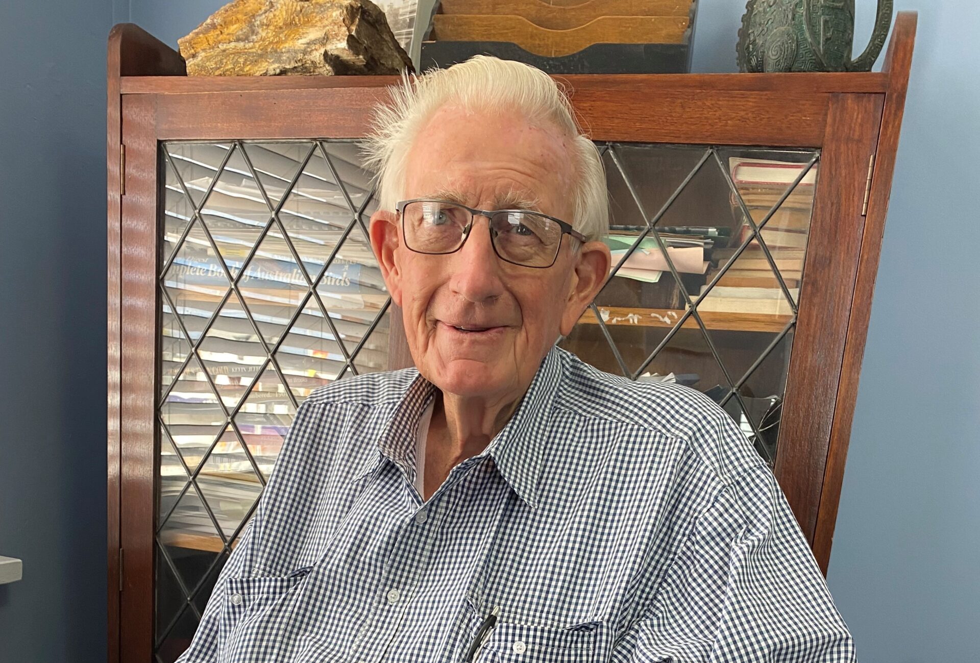 International Lions award to Bob Percival