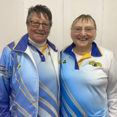 Helen Woodward wins ladies’ veteran singles comp decider