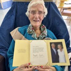 100th birthday celebration for Eveline Miller