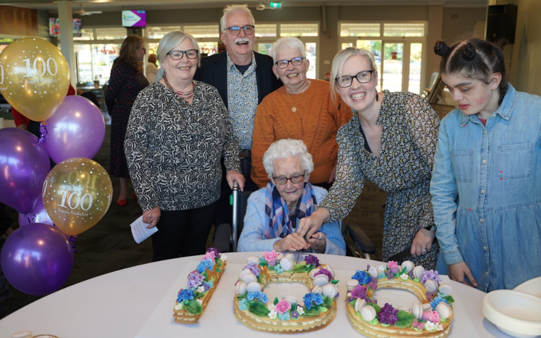 100th birthday celebrations for former resident