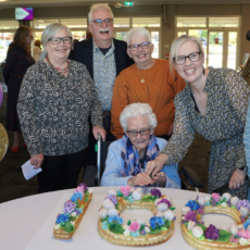 100th birthday celebrations for former resident