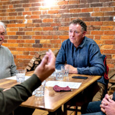 A safe space for men to talk