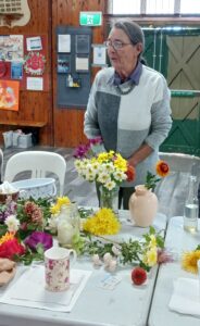Garden Club vice president Wendy McNair gave a report on the horticulltural pavilion at the recent Narrabri Show.